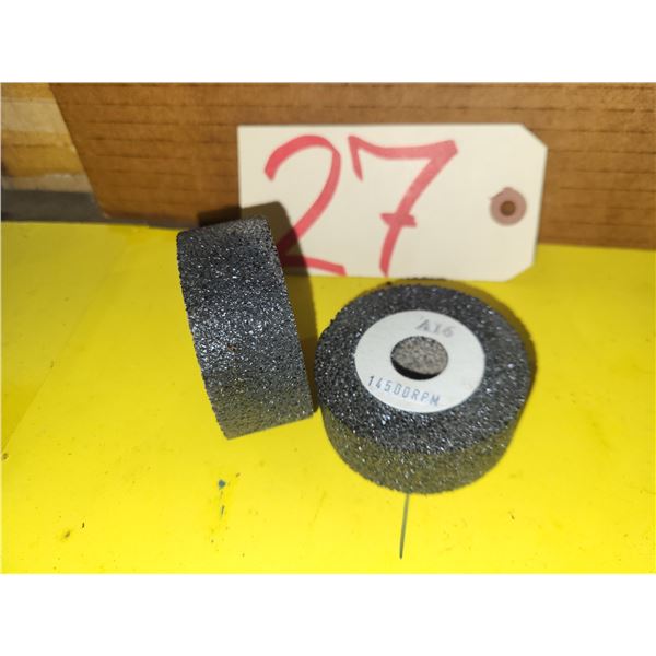 Set of KETO Grinding Wheels 2,5" x 1" x 5/8"