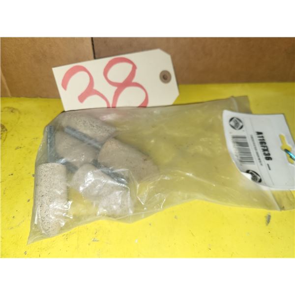 Lot(5) of Buffing Wheel shank 1/4"