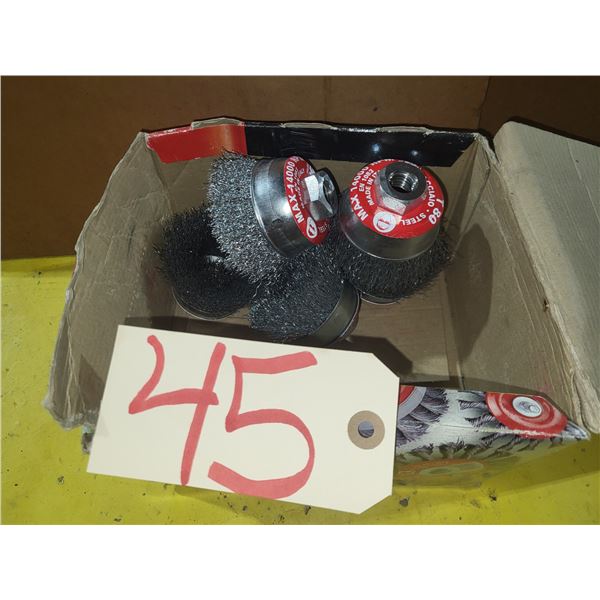 Box(5) OF SIT (Italian) Cup Brush 3"