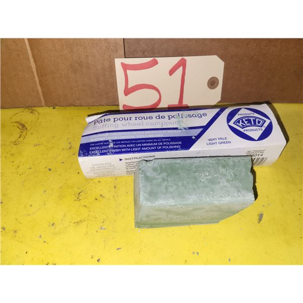 KETO Green Buffing Wheel Compound