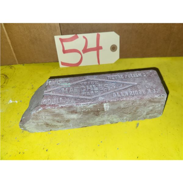 The MatchLess Red Buffing Wheel Compound (incomplete)