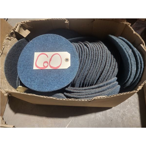 Box of Fibertex Velcro Disc 8" Gr. Fine