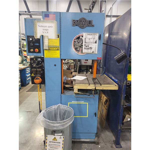 DoAll BandSaw 220v 1ph with Welder