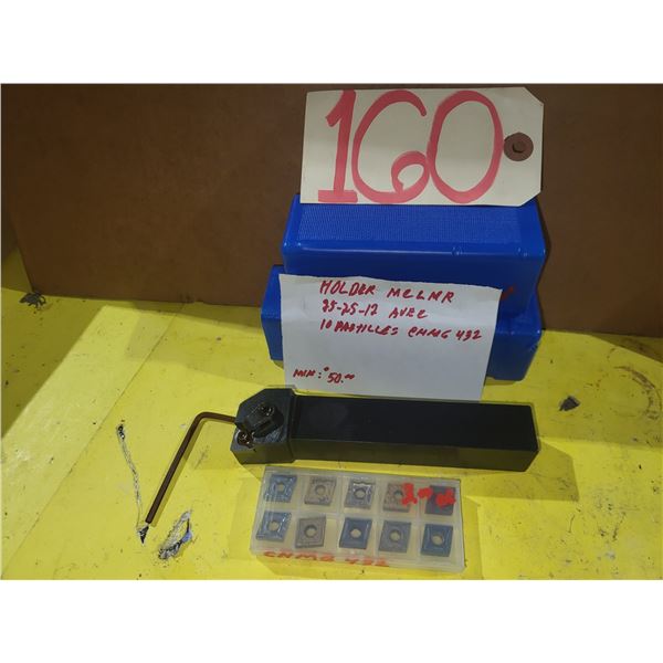New Holder MCLNR 25-25-12 with Insert(10) CNMG-432