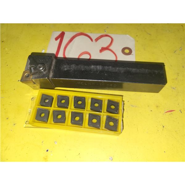 CARBOLOY Holder MCLNR-16-4D with Insert(10) CNMG-432