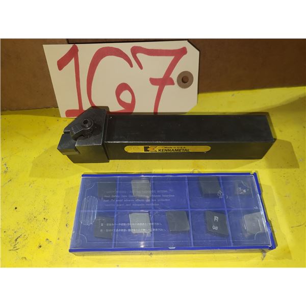 KENNAMETAL Holder MCGNR-164D with Ceramic Inserts(10)