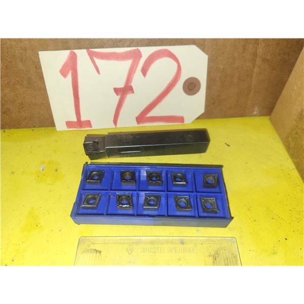 Tool Holder 1/2" SCKOR-083V with Inserts(10) CCMT 31.51