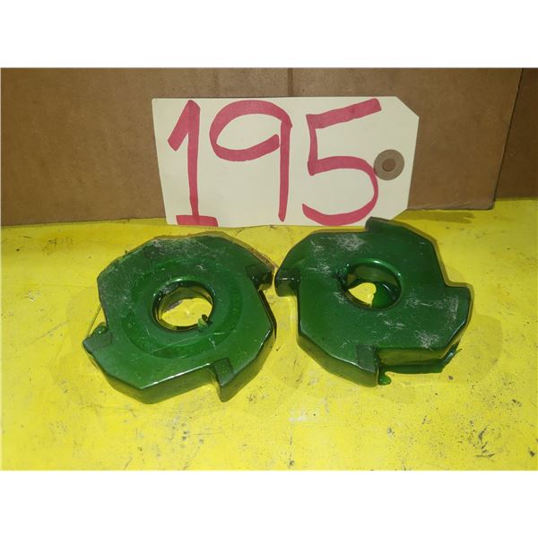 Set(2) of Carbide Tip Milling Cutter 3" x 1/2" x 1"