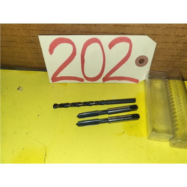 Set of Butterfield Tap 1/4"-20 NC & Drill #7