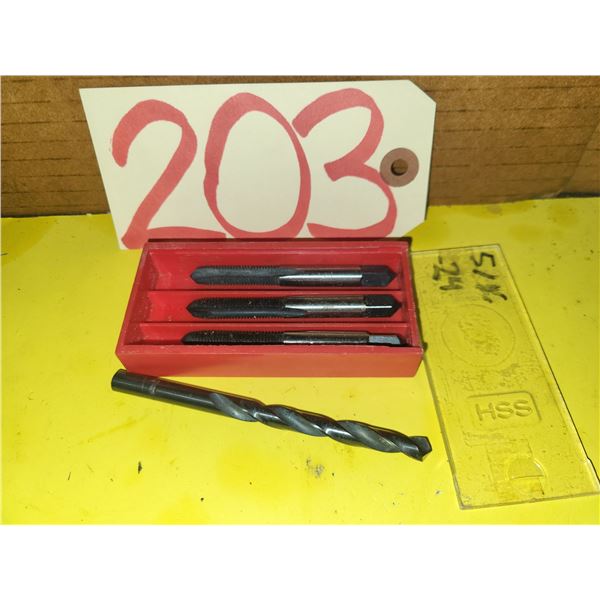 OSBORN Tap 5/16"-24 NF & Drill I