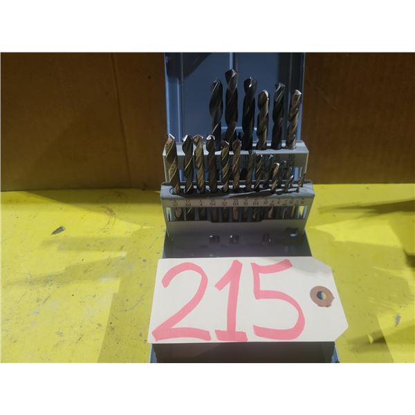 Drill Set 1/16" to 3/8"