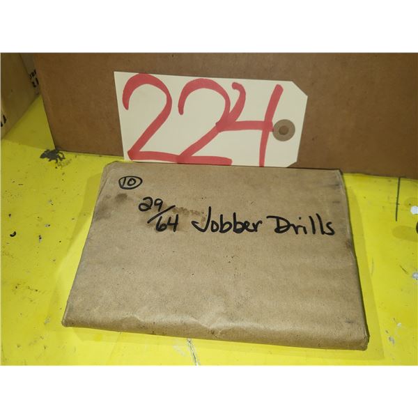 Lot(10) of new Drill 29/64"