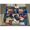 Image 1 : Lot(4) of BOSCH Exact 6 Cordless Drill 9,6v with Charger
