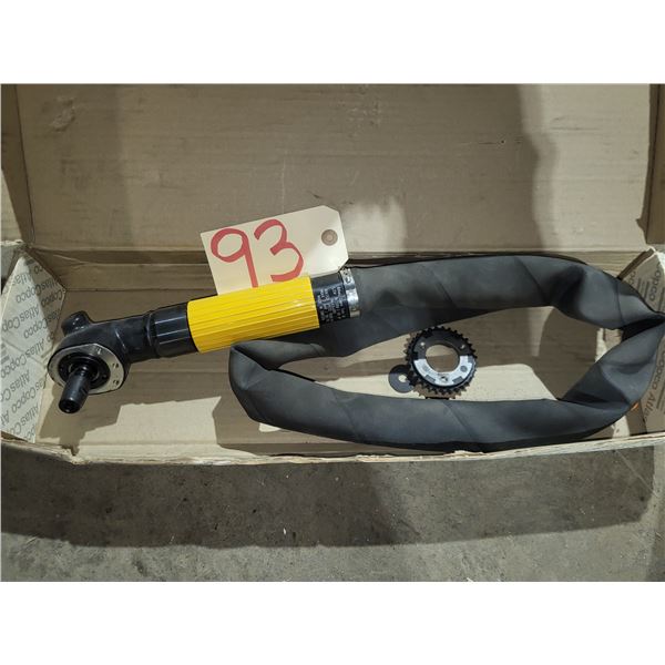 ATLAS Copco Pneumatic Angle Grinder LSV 36 S150-2 HD NPT No.A244005