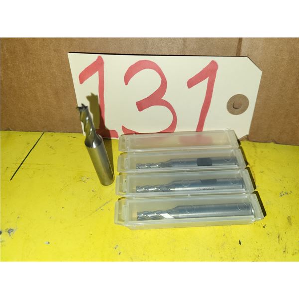 New HSS End Mill 7/32" 4fl. Shank 3/8"