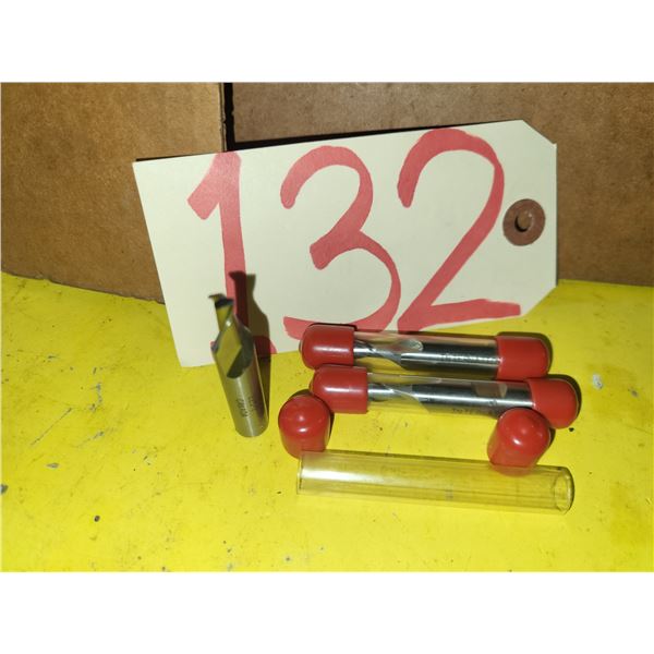 New HSS End Mill 7/32" 2fl. Shank 3/8"