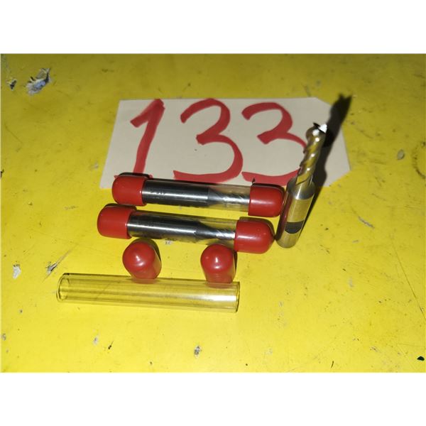 New HSS End Mill 3/16" 4fl.. Shank 3/8"