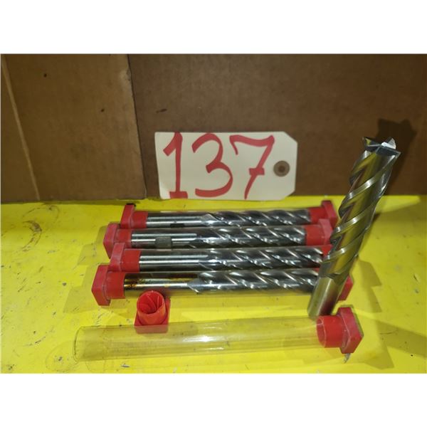 New HSS End Mill 5/8" 4fl.