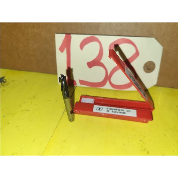 New HSS Rougher End Mill 6mm 3fl.