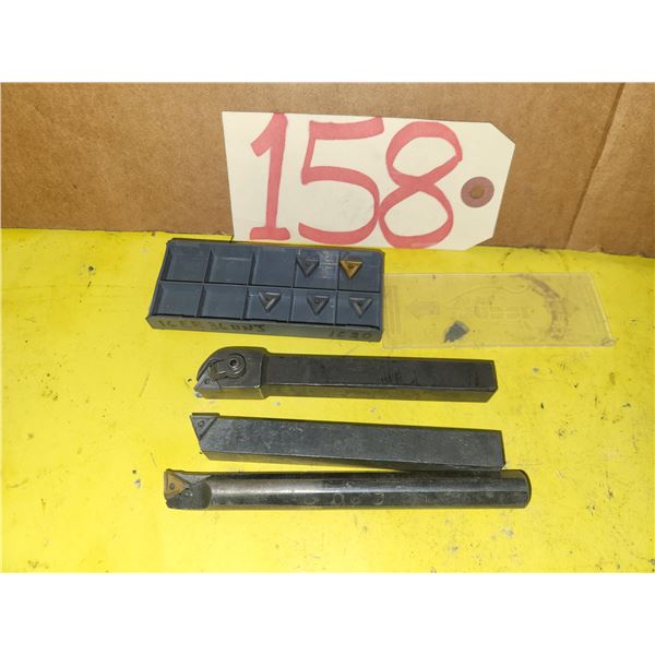 Set of Holder CARBOLOY & Boring Bar with Inserts(5)