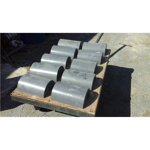 Lot morceau PVC demi