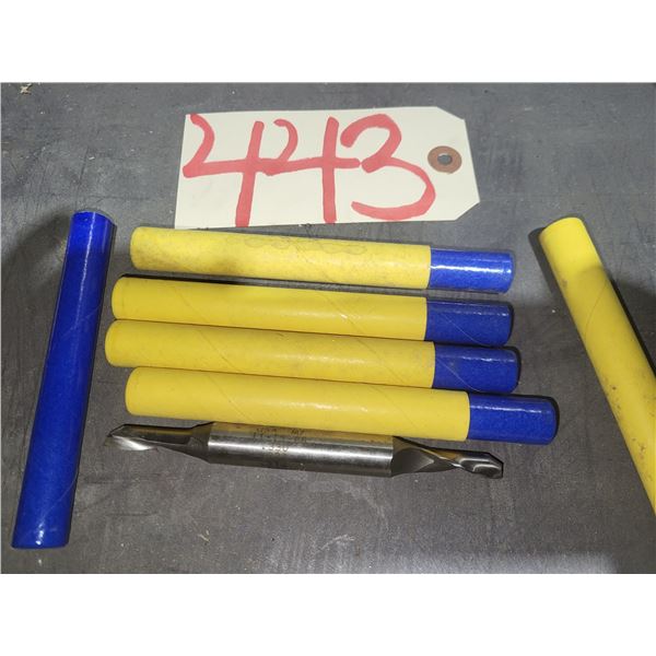 Lot(5) of Double End Router Bit 3/8"