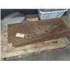 Image 1 : Lot(4) de Plaque d'acier 40" x 14" x 3/4"