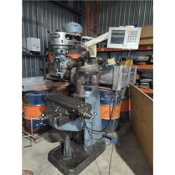 Bridgepport Milling with Heidenhain Digital Read Out