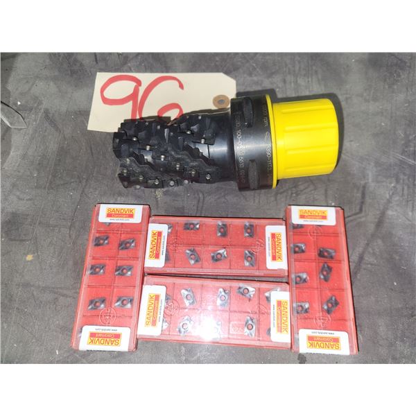 SandVik Capto C-6 Holder R390-050C6-63H with Inserts(40)