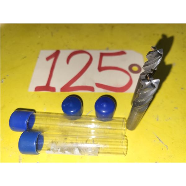 Set(2) of SOWA Solid Carbide End Mill 3/8" 4fl. (regrinded tip)