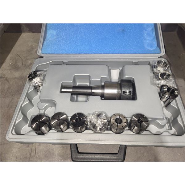 New GS Toolimg OZ25 Collet Chuck Set with R8 Holder (sold 672,66$)