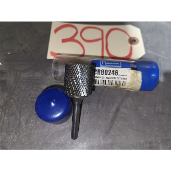 GARRYSON Carbide Burr shank 1/4" for hard steel / Stainless