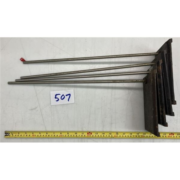 Base support verrerie laboratoire