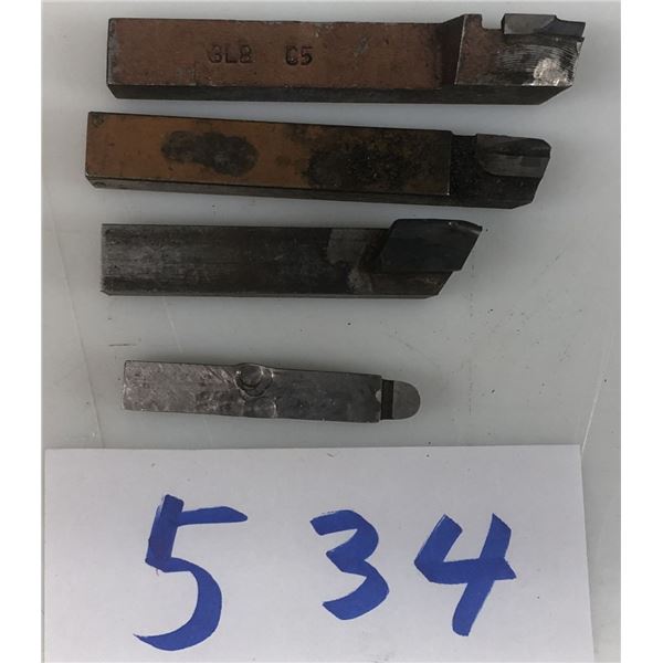 Lot (4) tool Bit