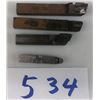 Image 1 : Lot (4) tool Bit