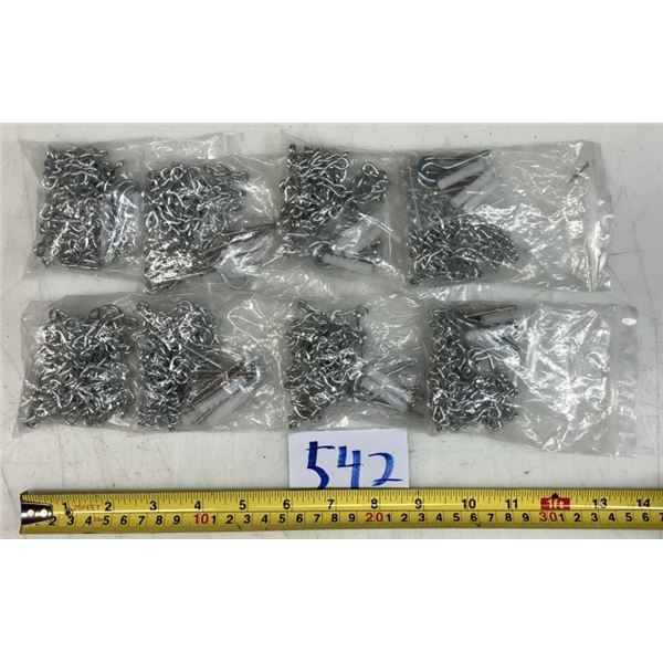 8 lot chaine with screw