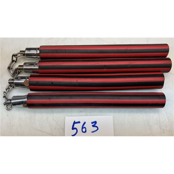 2 nunchaku rubber