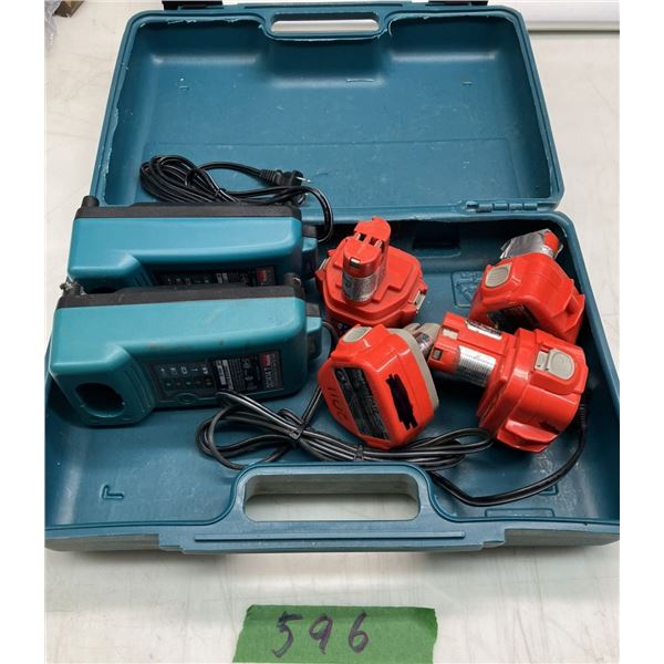 Chageur/batterie Makita Avec Case