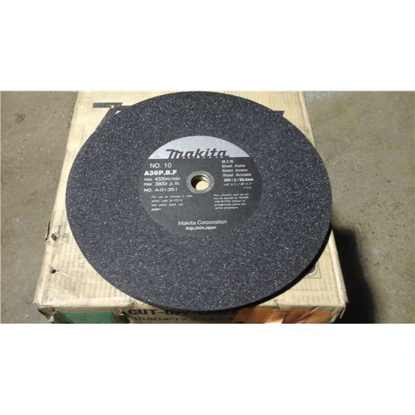 1 Cut off wheel Makita 14" × 1/8" × 1"