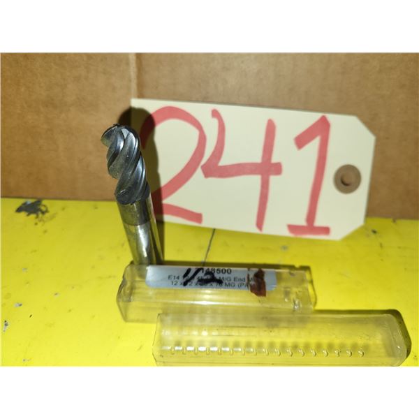 Solid Carbide BallNose End Mill 1/2" 4fl.