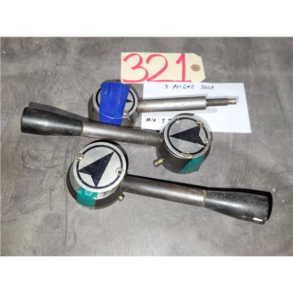 Lot(3) de Poignée de Tour