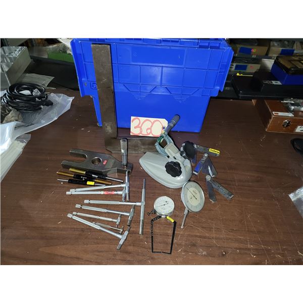 Box of assorted Precision Tools