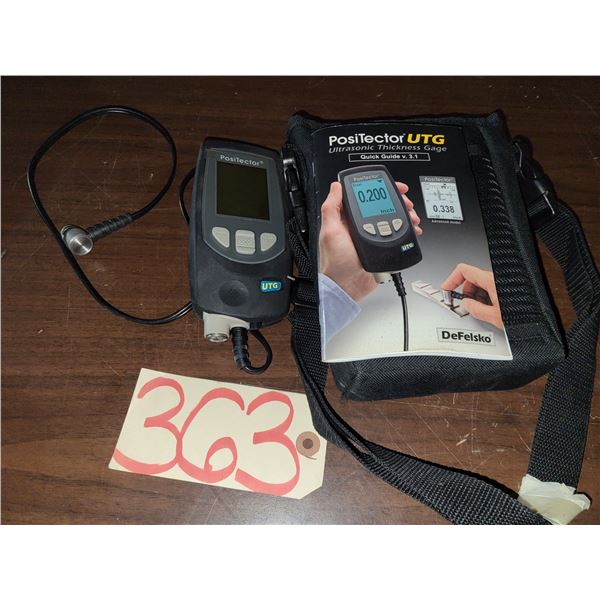 PosiTector UTG Ultrasonic Thickness Gage