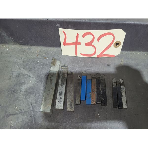 Lot(12) of Carbide Tip Tool Bit