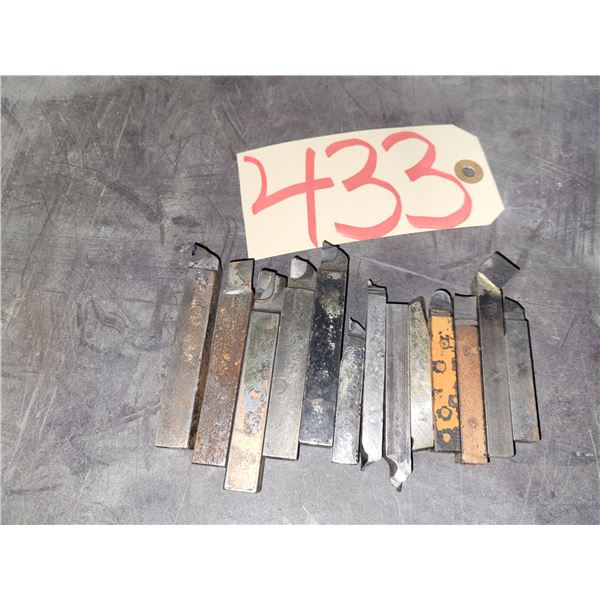 Lot of assorted Carbide Tip Tool Bit