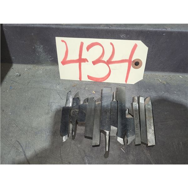 Lot of assorted HSS Tool Bit