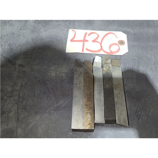 Lot of assorted HSS Tool Bit 5/8"