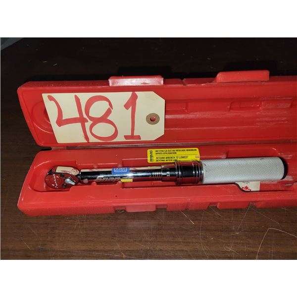 SnapOn Torque Instrument QD1R50