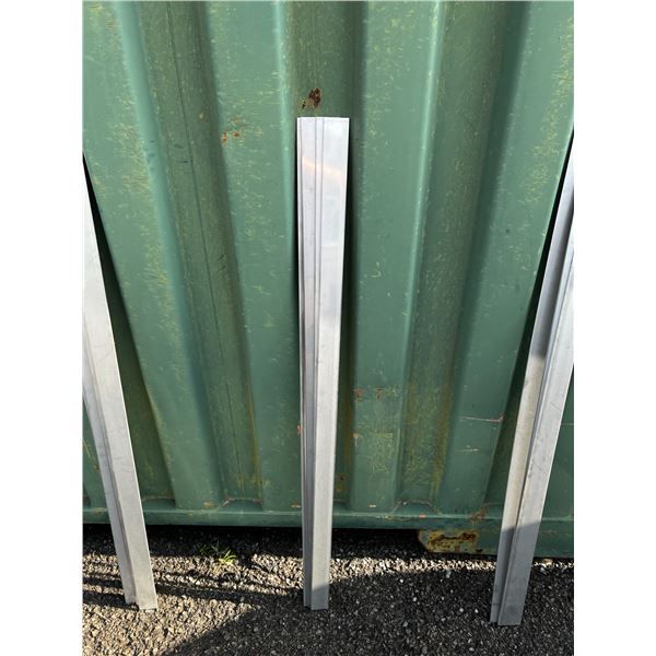 PLAQUE INOX 304 = ,125 X 2 X 48 + / LOT DE 4