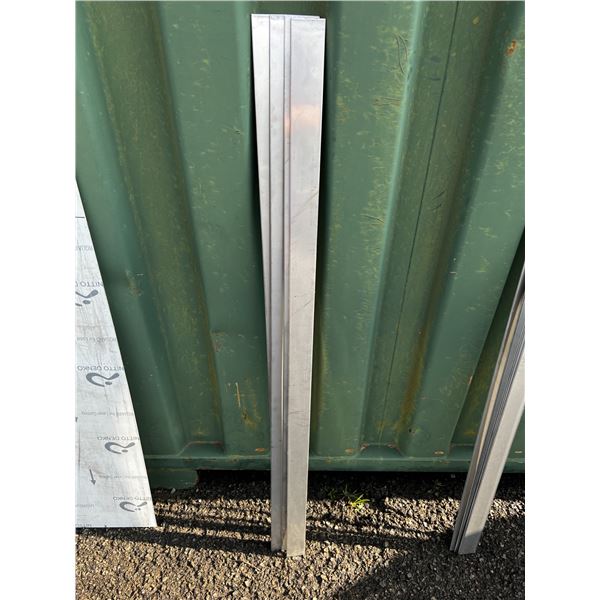 PLAQUE INOX 304 = ,125 X 2 X 48 + / LOT DE 4